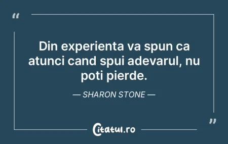 Sa ai dreptate nu este intotdeauna sufic...