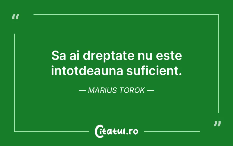 Citat Marius Torok - citate viata