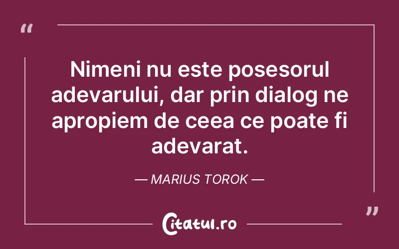 Citat Marius Torok - citate viata