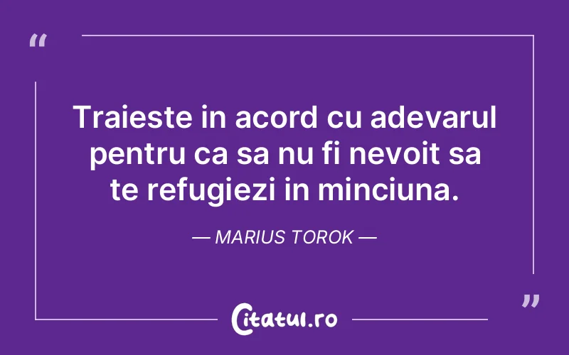 Citat Marius Torok - citate viata