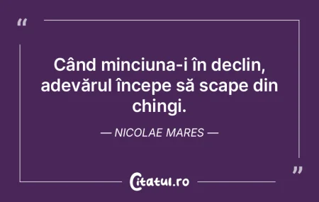 Adevărului nu-i plac legendele. Nicolae... Adevărului nu-i plac legendele. Nicolae...