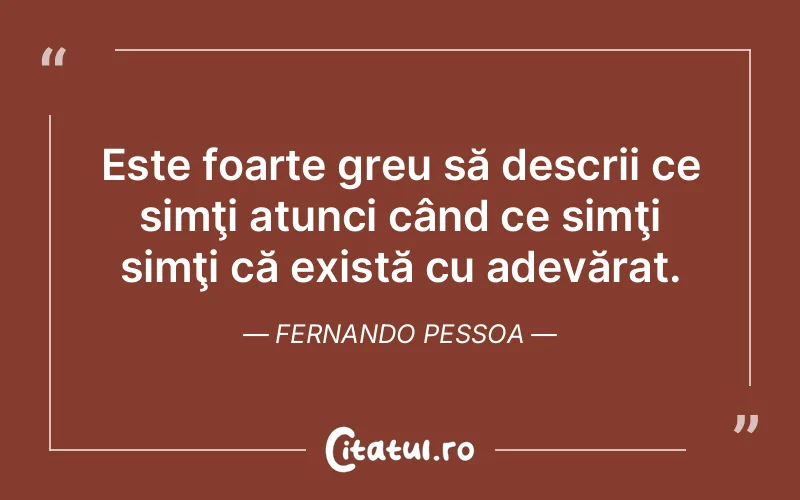 Citat Fernando Pessoa - citate viata