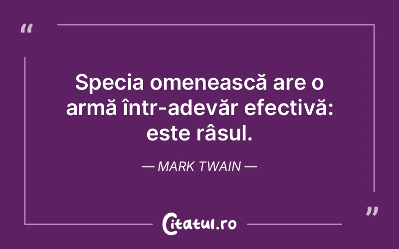 Citat Mark Twain - citate viata