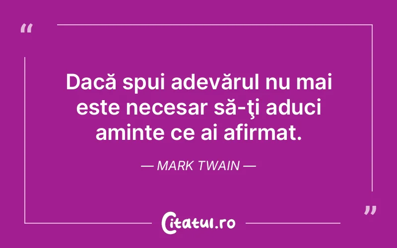 Citat Mark Twain - citate viata