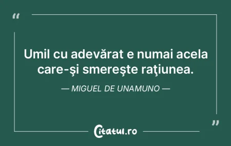 Teama ascunde adevărul. Miguel de Unamu...