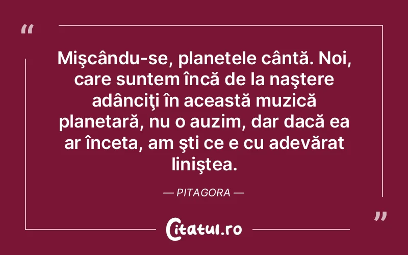 Citat Pitagora - citate viata