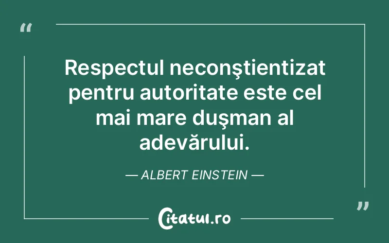 Citat Albert Einstein - citate viata