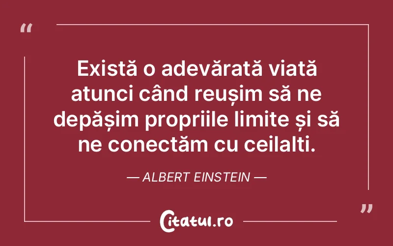 Citat Albert Einstein - citate viata