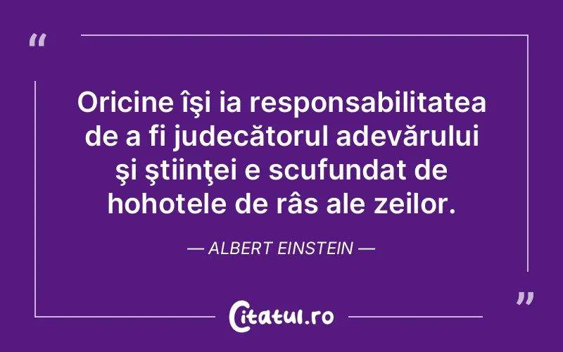 Citat Albert Einstein - citate viata