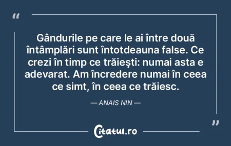 Nu crede că adevărul tău poate fi gă... Nu crede că adevărul tău poate fi gă...