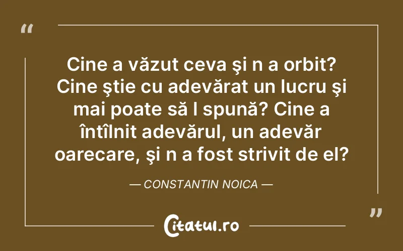 Citat Constantin Noica - citate viata