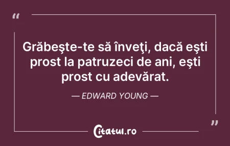 Atunci când ceva contează pentru tine ...