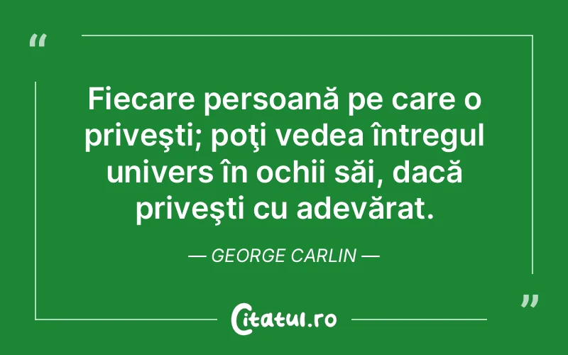 Citat George Carlin - citate viata