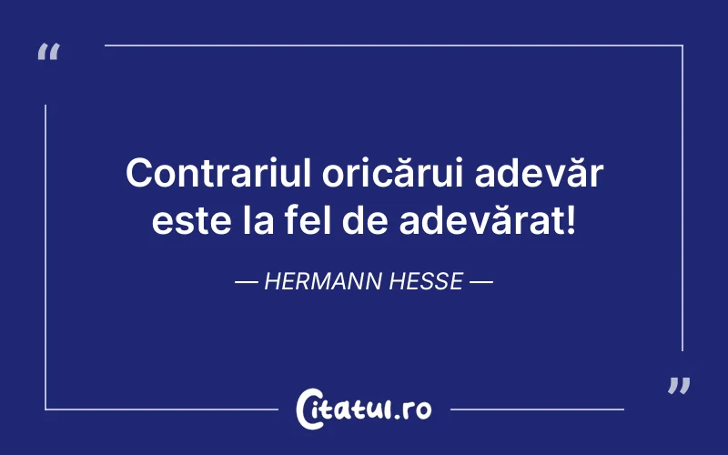 Citat Hermann Hesse - citate viata