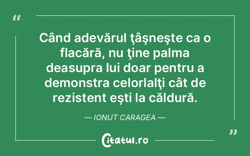Citat Ionut Caragea - citate viata