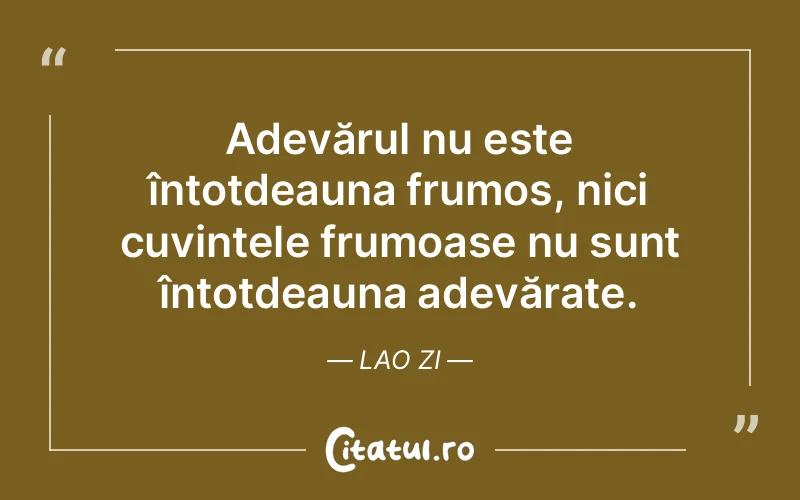 Citat Lao Zi - citate viata