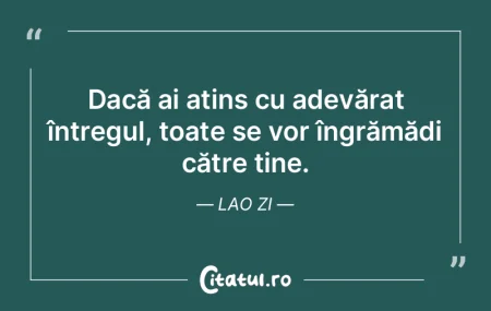 Cel care este cu adevărat un conducăto... Cel care este cu adevărat un conducăto...