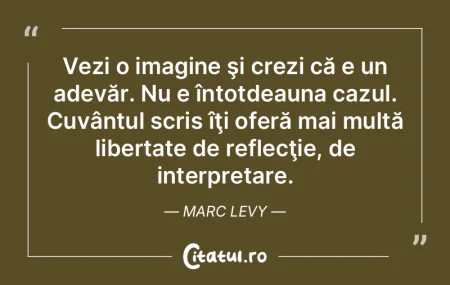 Nu este posibil să experimentăm totul,... Nu este posibil să experimentăm totul,...