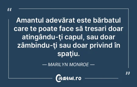 Cred că am fost întotdeauna profund î... Cred că am fost întotdeauna profund î...