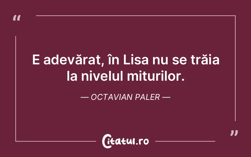 Citat Octavian Paler - citate viata