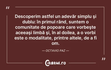 Nu ceea ce eşti, ci ceea ce nu ai deven... Nu ceea ce eşti, ci ceea ce nu ai deven...