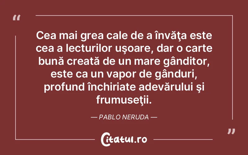 Citat Pablo Ner - citate viata