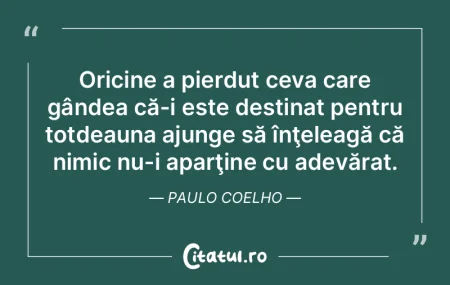 Trebuie să uităm ce credeam că suntem... Trebuie să uităm ce credeam că suntem...