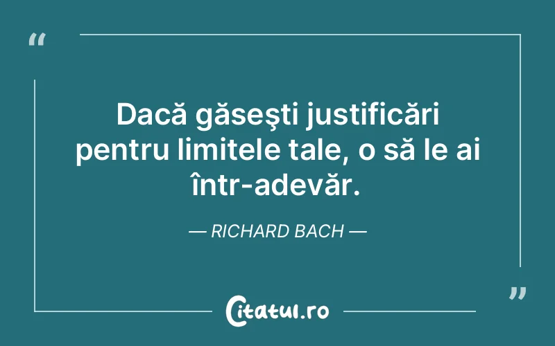 Citat Richard Bach - citate viata