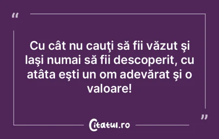 Adevărul niciodată nu ne poate fi duş...