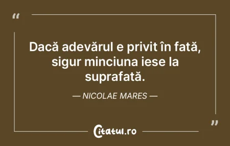 Lumea se va schimba, atunci când ea va ...