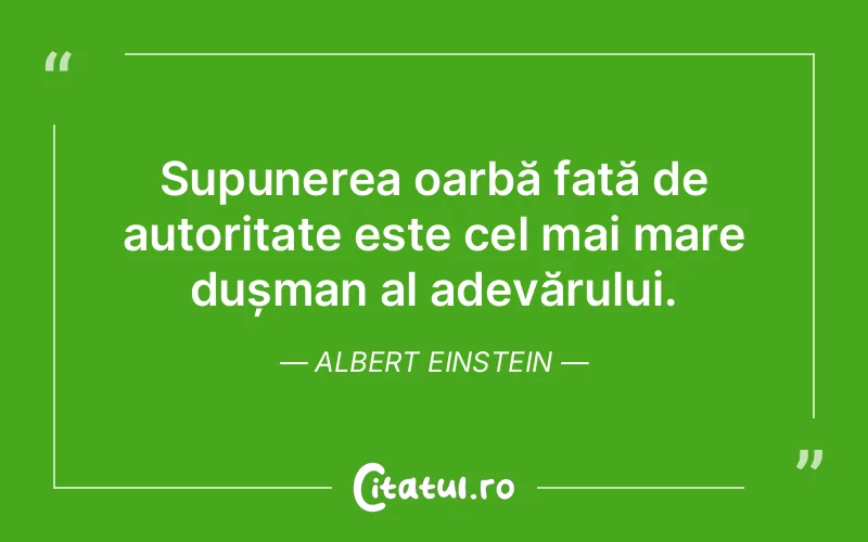Citat Albert Einstein - citate viata