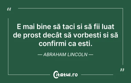 E mai bine să știi să pui întrebări...