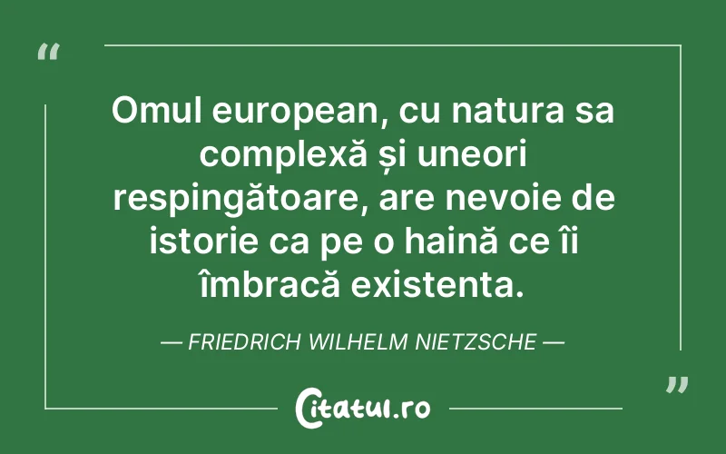 Citat Friedrich Wilhelm Nietzsche - citate viata