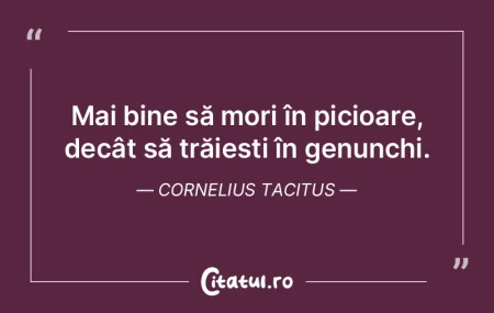 Când știi multe poți să vorbești, d...