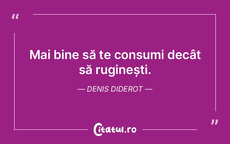 Citat Denis Diderot - citate viata