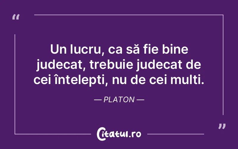 Citat Platon - citate viata