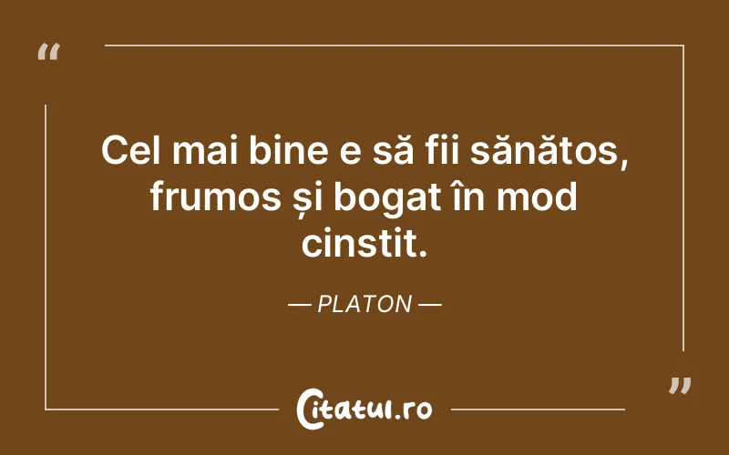 Citat Platon - citate viata