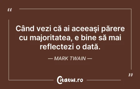 Nimic nu-i atat de contagios ca exemplul...