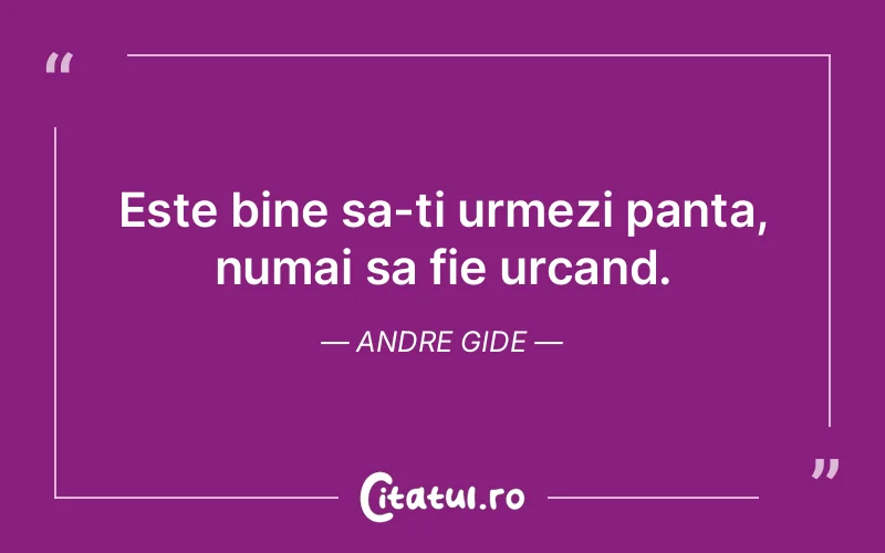 Citat Andre Gide - citate viata