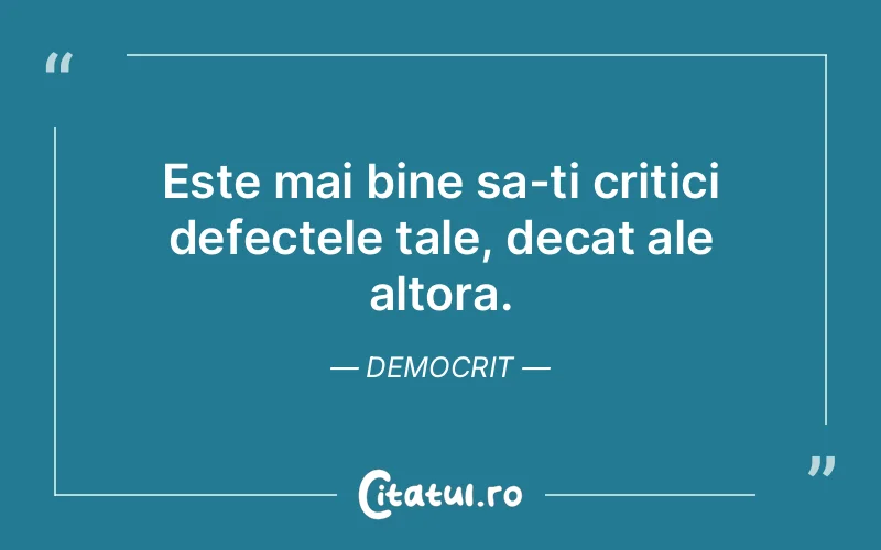 Citat Democrit - citate viata