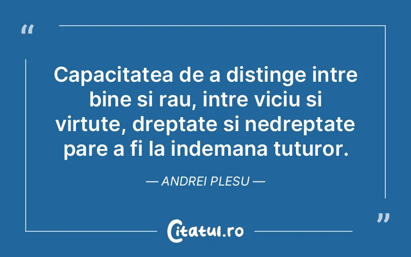 Citat Andrei Plesu - citate viata
