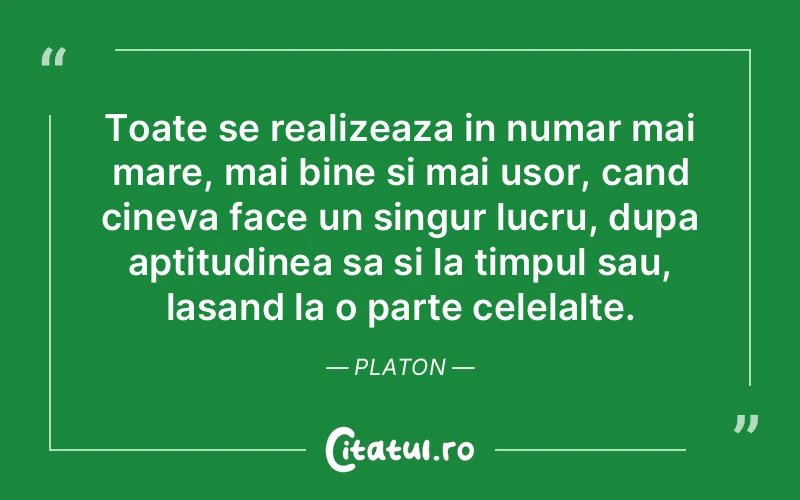 Citat Platon - citate viata