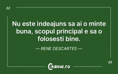 Adesea facem binele, ca sa putem faptui ... Adesea facem binele, ca sa putem faptui ...