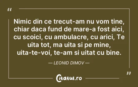 O promisiune încălcată este preferabi...