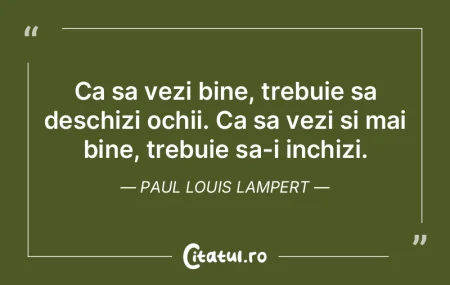 Recompensa pentru munca bine facuta este...