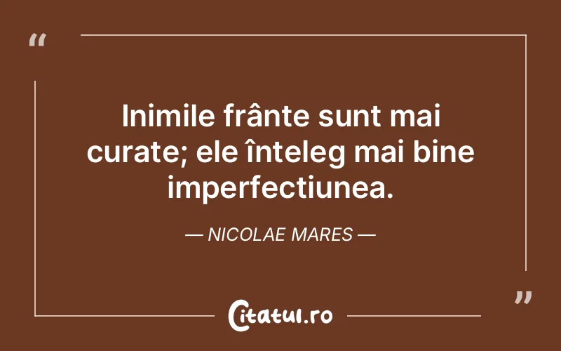 Citat Nicolae Mares - citate viata