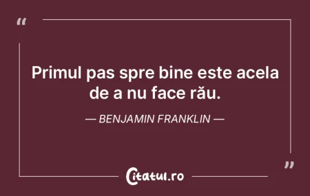 Bine făcut sună mai bine decât bine z...