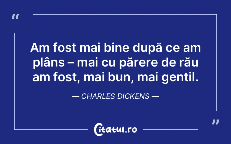 Citat Charles Dickens - citate viata