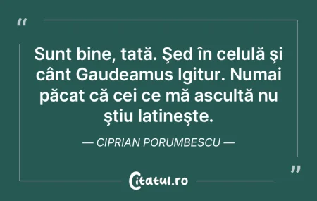 Ei, bine, timpul trece fără să te aş...