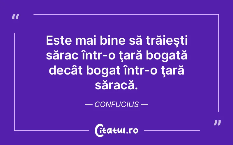 Citat Confucius - citate viata